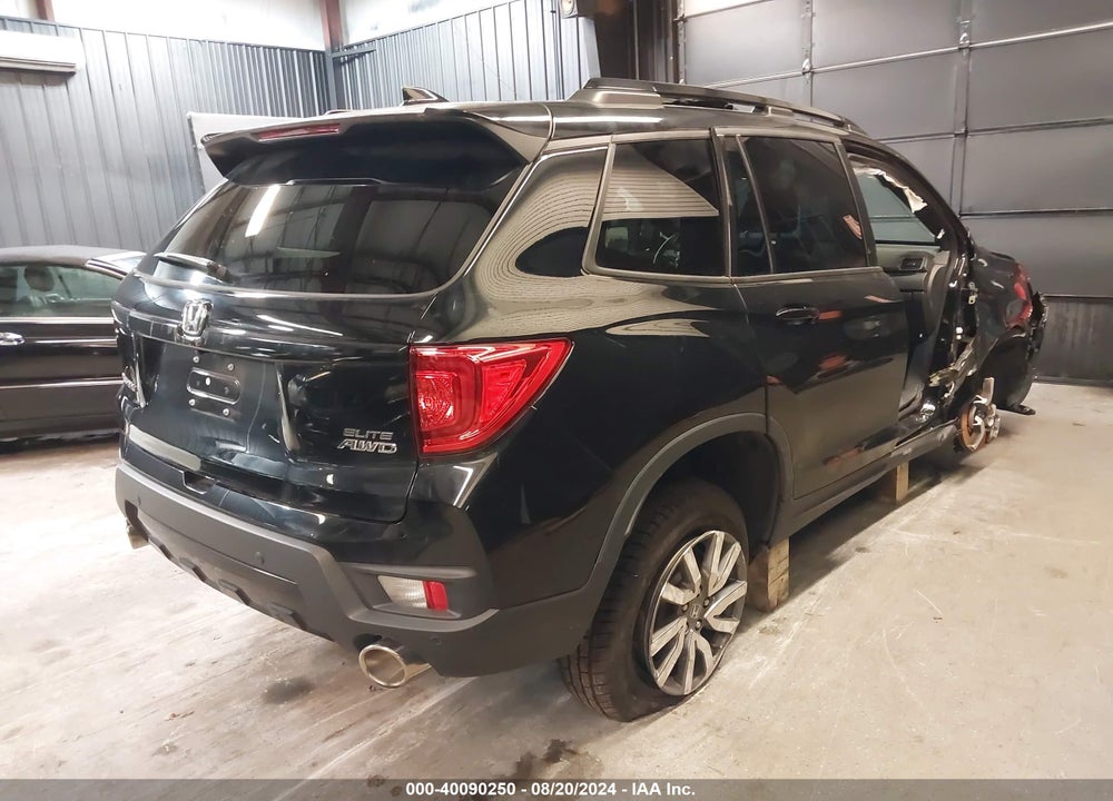 2022 HONDA PASSPORT AWD ELITE VIN: 5FNYF8H08NB012362