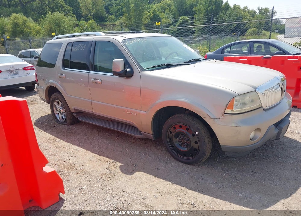 2005 LINCOLN AVIATOR VIN: 5LMEU88H55ZJ28796