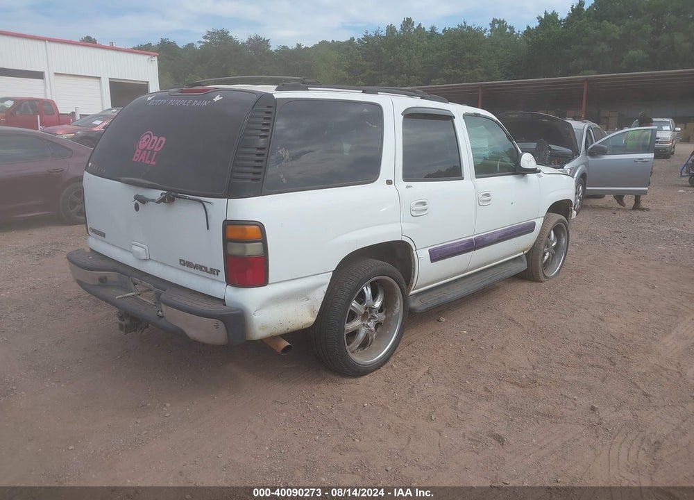 2005 CHEVROLET TAHOE LS/LT/Z71 VIN: 1GNEC13T55J127070