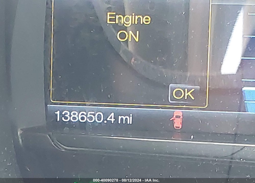 2013 FORD TAURUS LIMITED VIN: 1FAHP2F87DG222707