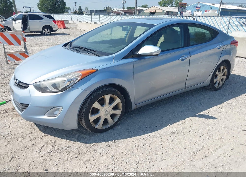 2012 HYUNDAI ELANTRA LIMITED (ULSAN PLANT) VIN: KMHDH4AE8CU487078