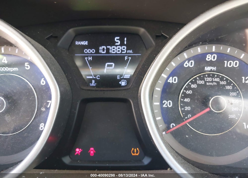 2012 HYUNDAI ELANTRA LIMITED (ULSAN PLANT) VIN: KMHDH4AE8CU487078