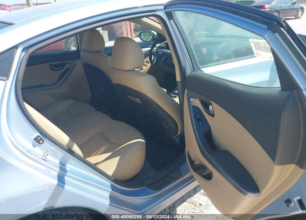 2012 HYUNDAI ELANTRA LIMITED (ULSAN PLANT) VIN: KMHDH4AE8CU487078