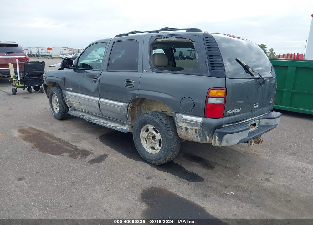 2001 GMC YUKON SLT VIN: 1GKEK13T11R224150
