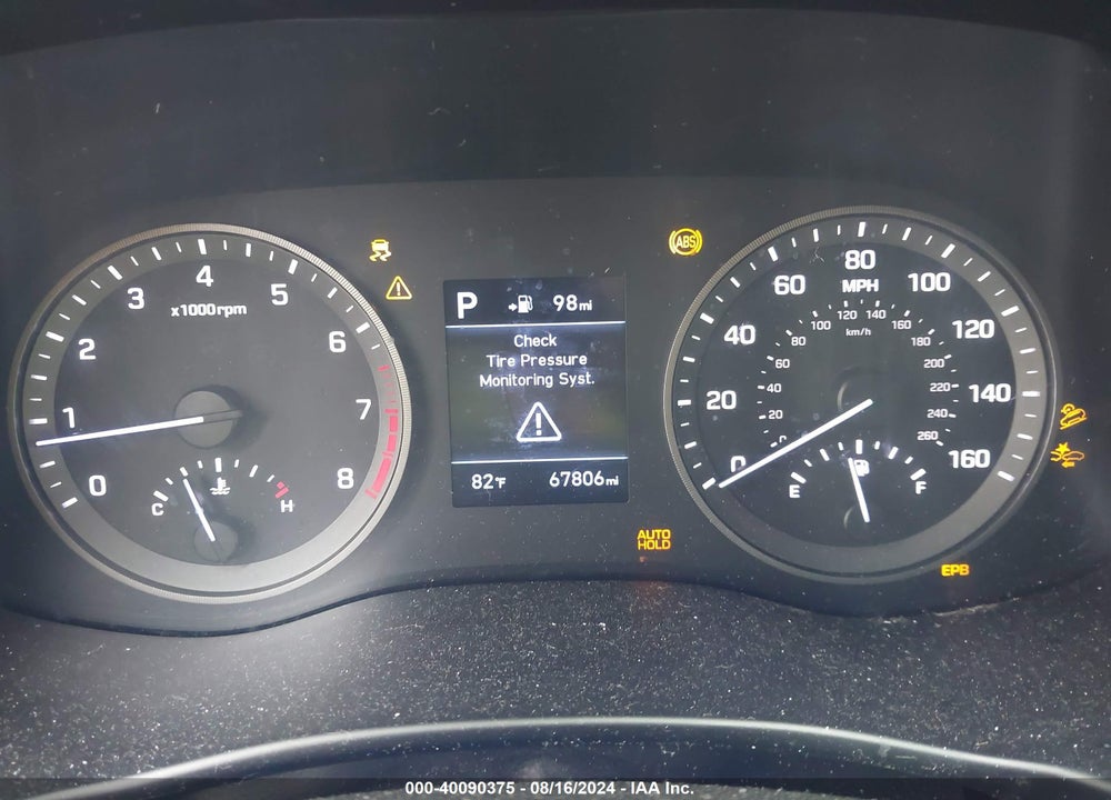 2019 HYUNDAI TUCSON SE VIN: KM8J2CA41KU981013