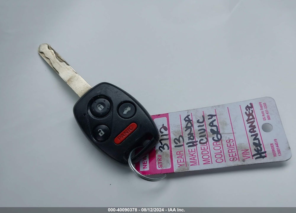 2013 HONDA CIVIC EX-L VIN: 19XFB2F90DE089782