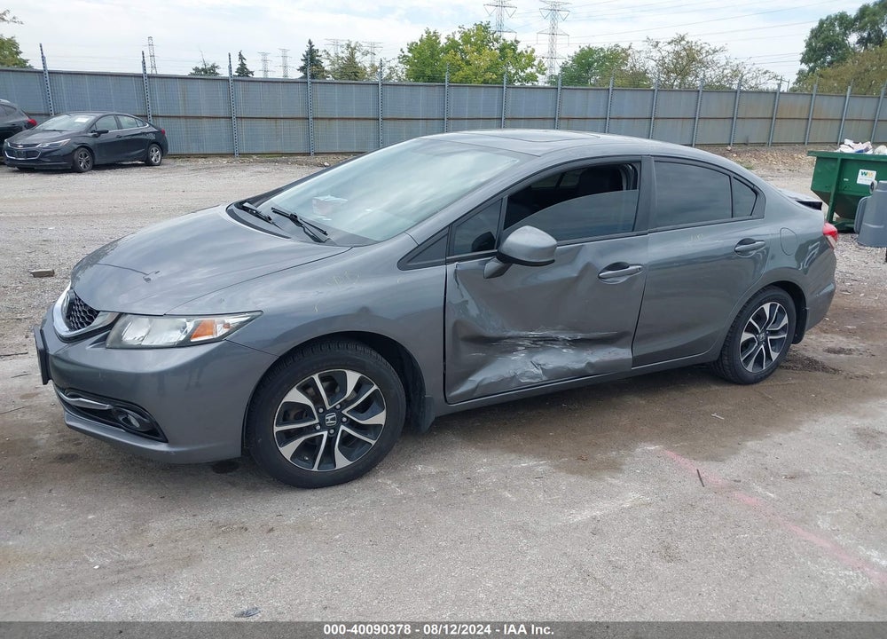 2013 HONDA CIVIC EX-L VIN: 19XFB2F90DE089782
