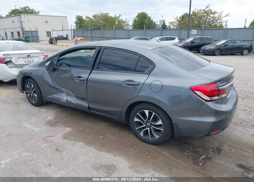 2013 HONDA CIVIC EX-L VIN: 19XFB2F90DE089782