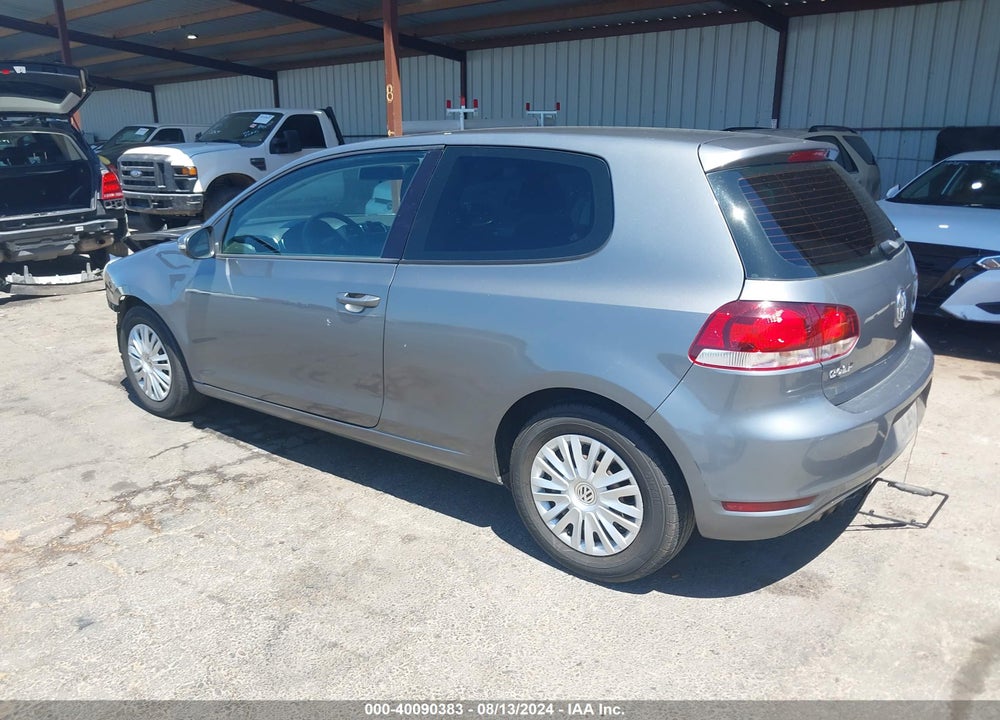 2011 VOLKSWAGEN GOLF 2.5L 2-DOOR VIN: WVWBB7AJ9BW028849
