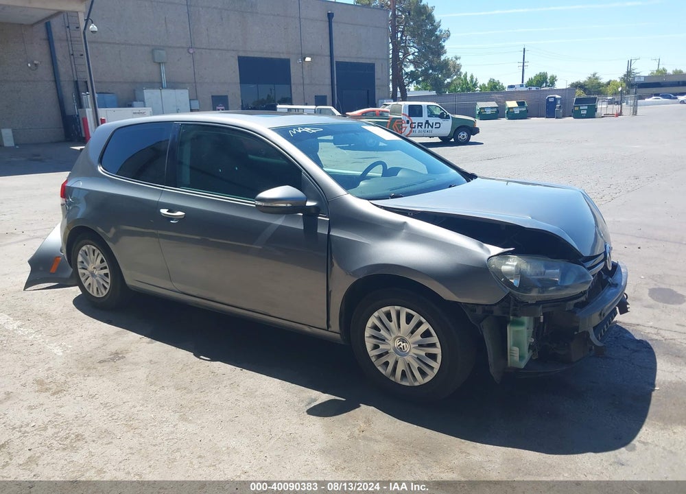 2011 VOLKSWAGEN GOLF 2.5L 2-DOOR VIN: WVWBB7AJ9BW028849