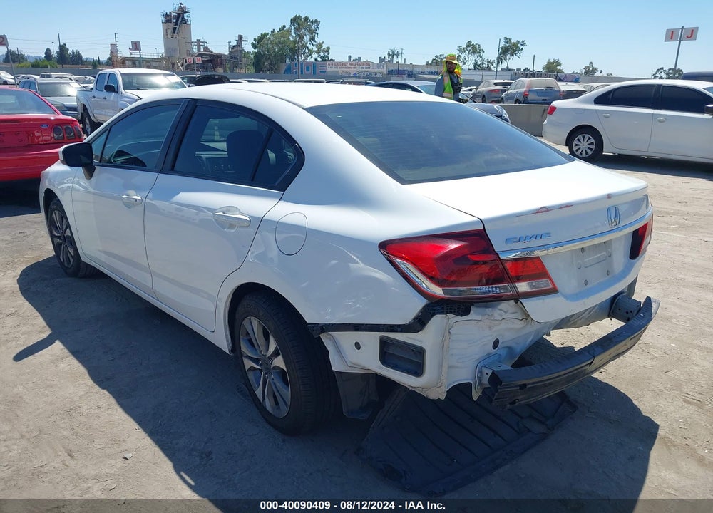 2014 HONDA CIVIC LX VIN: 19XFB2F57EE224061