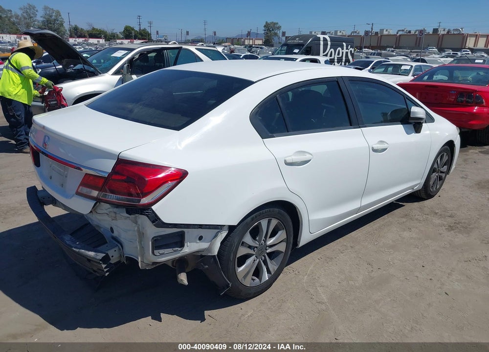 2014 HONDA CIVIC LX VIN: 19XFB2F57EE224061