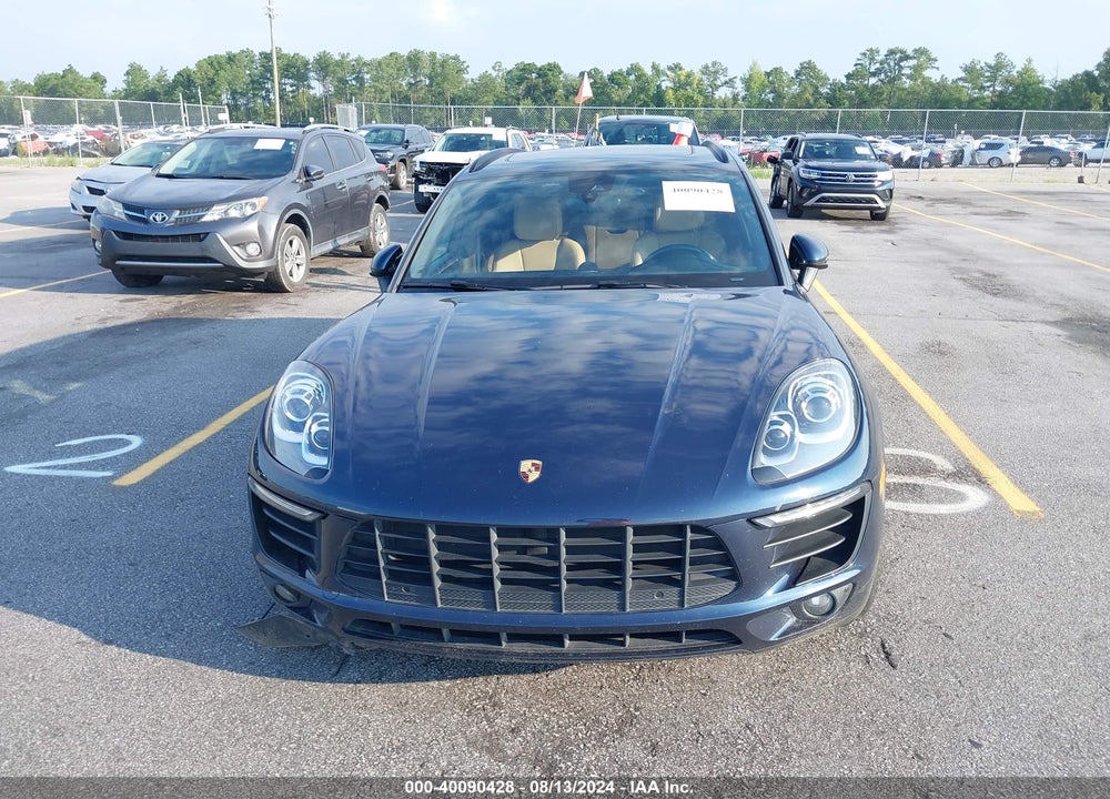 2017 PORSCHE MACAN VIN: WP1AA2A50HLB81651
