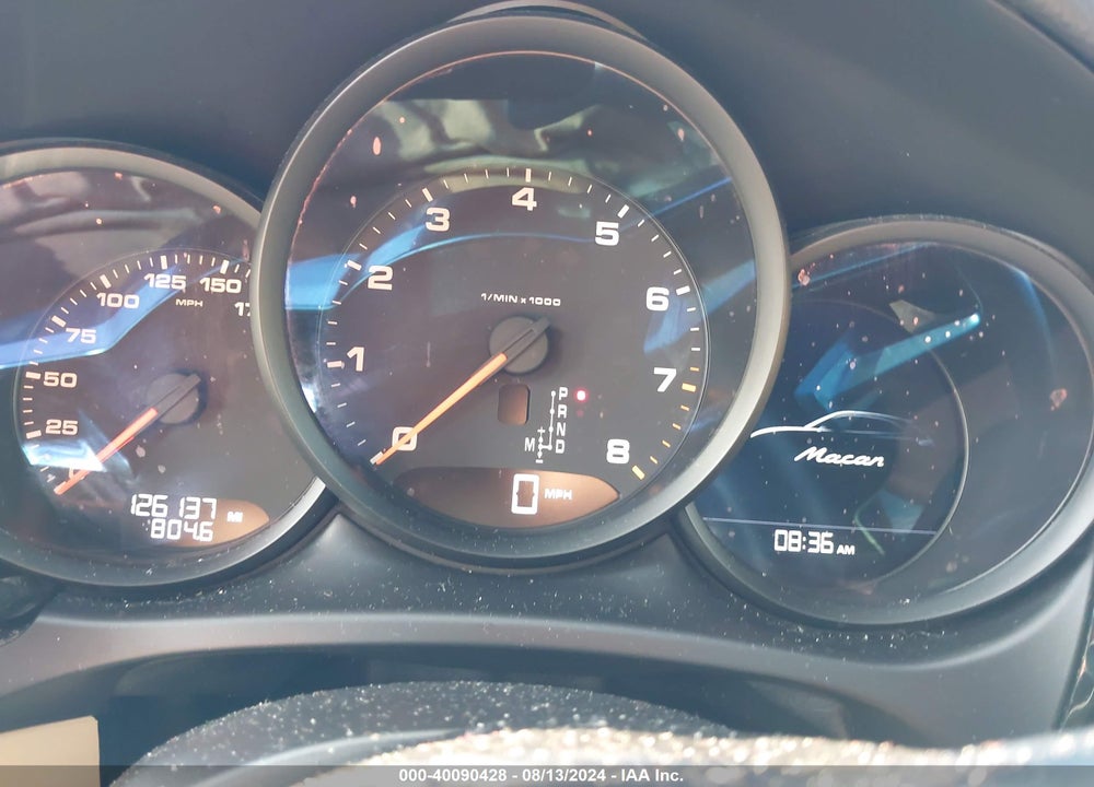 2017 PORSCHE MACAN VIN: WP1AA2A50HLB81651