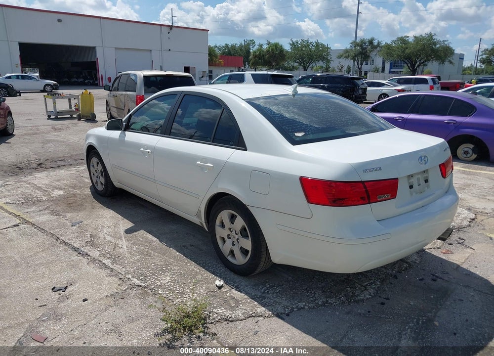 2009 HYUNDAI SONATA VIN: 5NPET46C69H498307