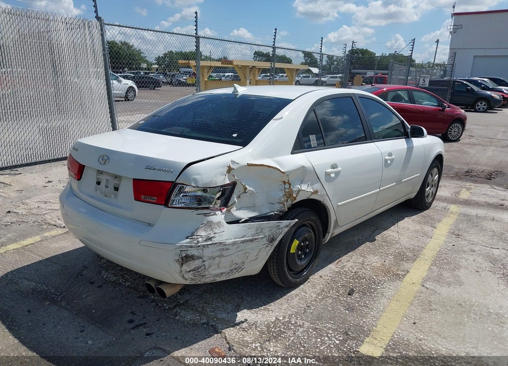 2009 HYUNDAI SONATA VIN: 5NPET46C69H498307