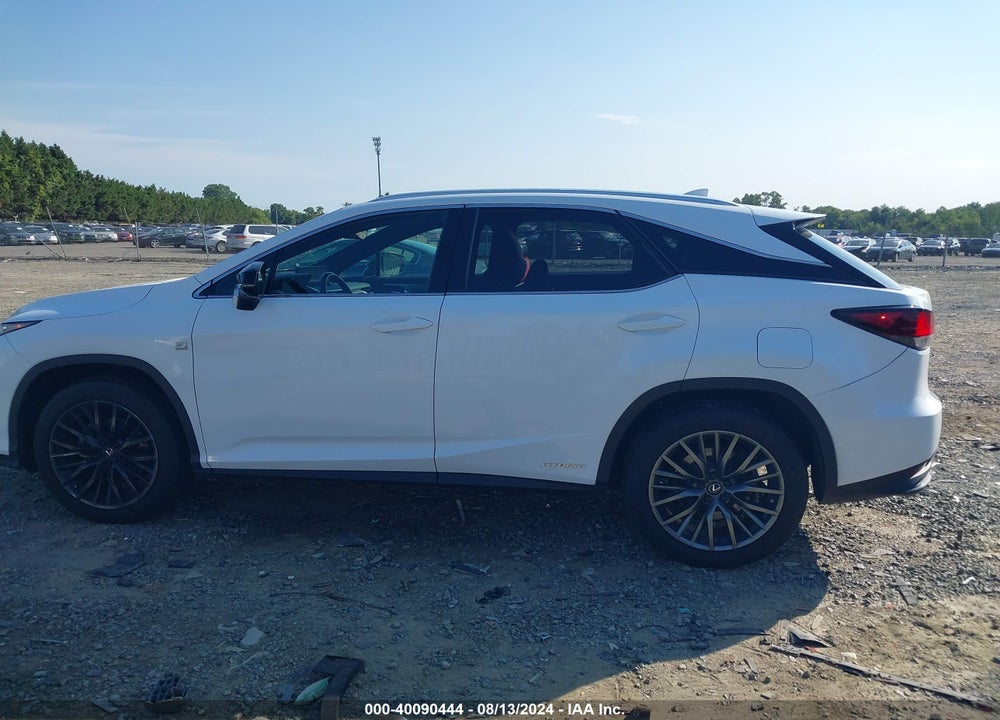 2020 LEXUS RX 450H F SPORT PERFORMANCE VIN: 2T2YGMDA7LC052255