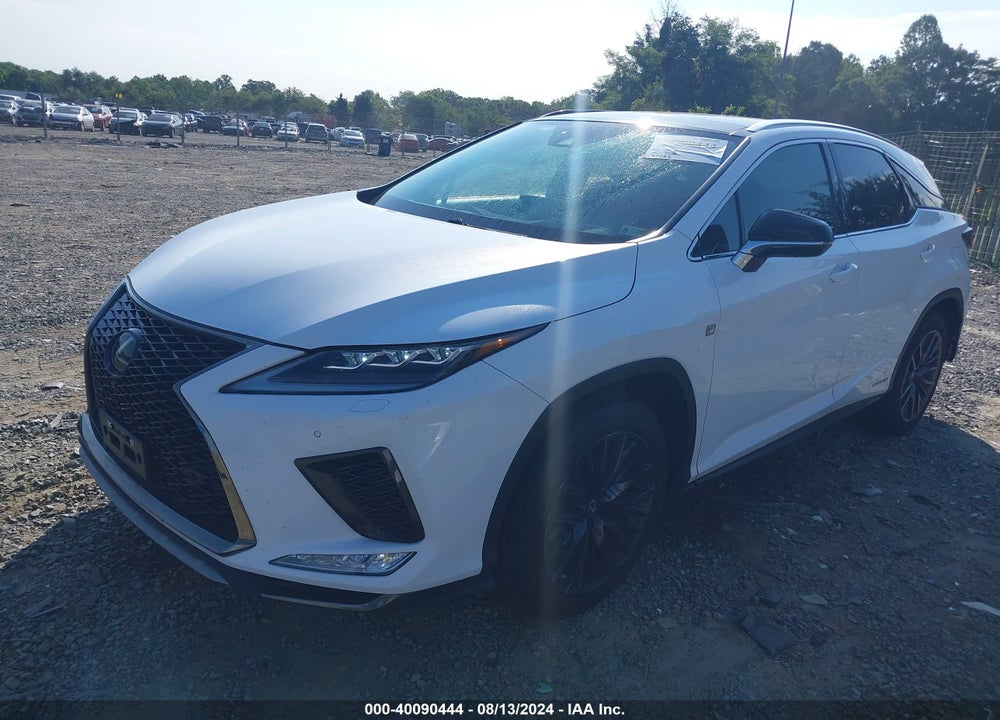 2020 LEXUS RX 450H F SPORT PERFORMANCE VIN: 2T2YGMDA7LC052255