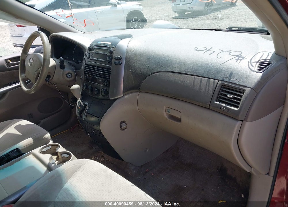 2008 TOYOTA SIENNA LE VIN: 5TDZK23C88S217736
