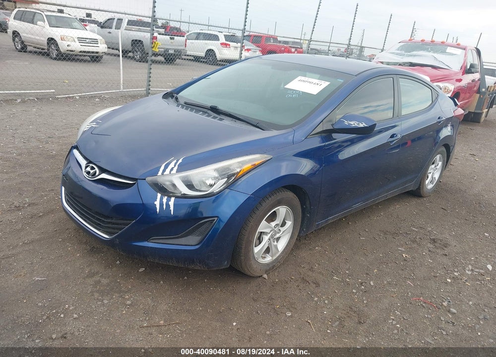 2015 HYUNDAI ELANTRA SE VIN: 5NPDH4AE8FH636530