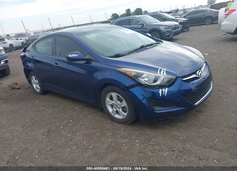 2015 HYUNDAI ELANTRA SE VIN: 5NPDH4AE8FH636530