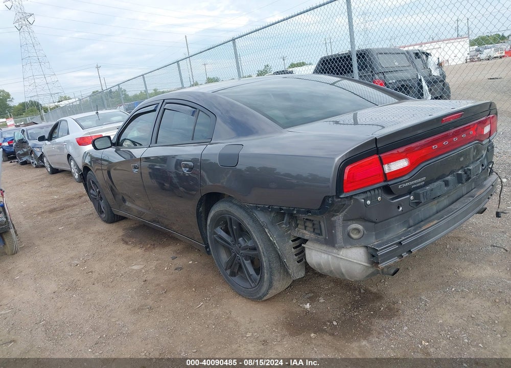 2014 DODGE CHARGER SE VIN: 2C3CDXFG1EH316299