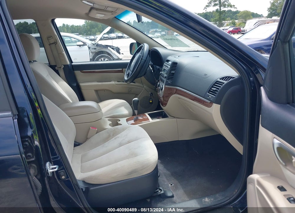 2008 HYUNDAI SANTA FE GLS VIN: 5NMSG73DX8H163620