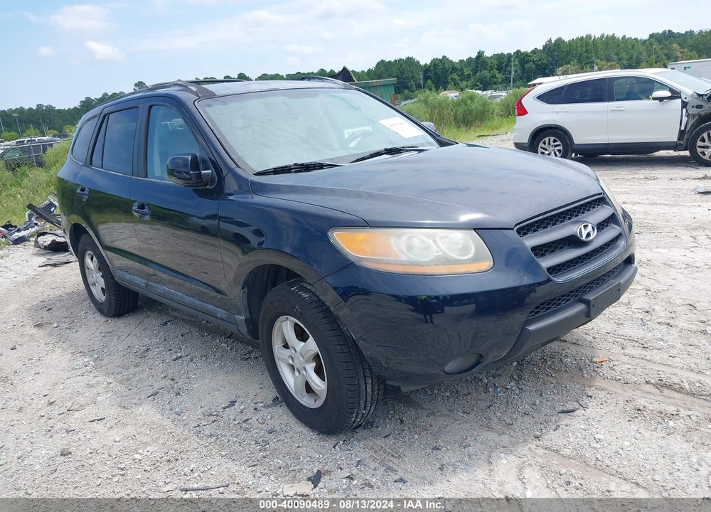 2008 HYUNDAI SANTA FE GLS VIN: 5NMSG73DX8H163620