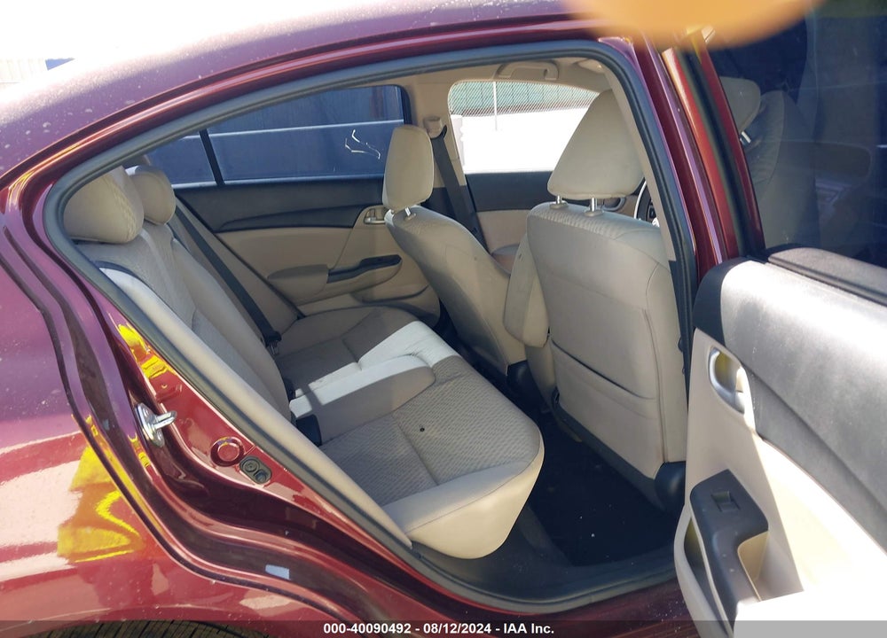 2014 HONDA CIVIC LX VIN: 19XFB2F53EE262046