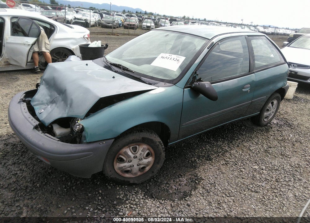 1997 GEO METRO VIN: 2C1MR2265V6767584