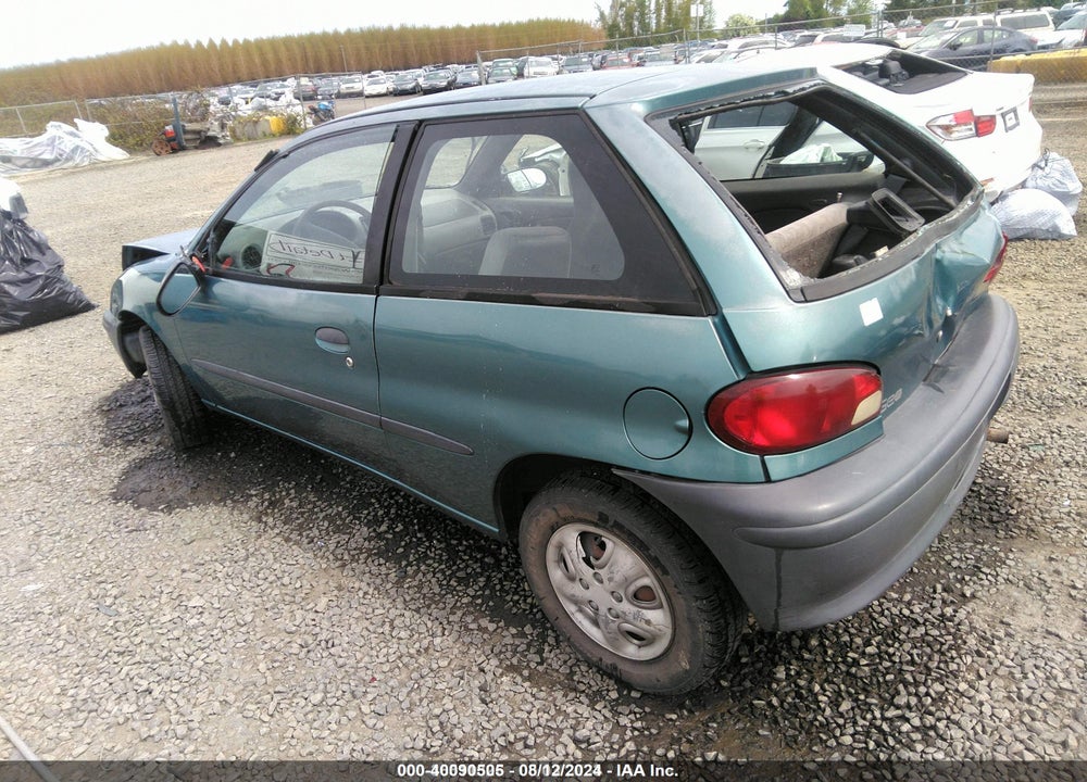 1997 GEO METRO VIN: 2C1MR2265V6767584