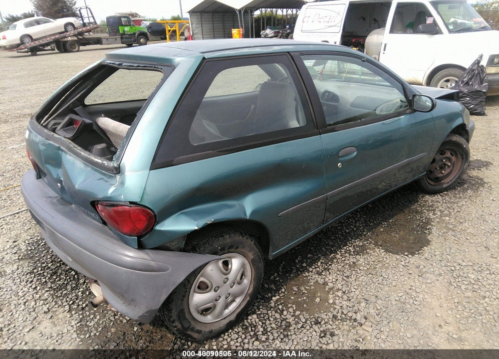 1997 GEO METRO VIN: 2C1MR2265V6767584