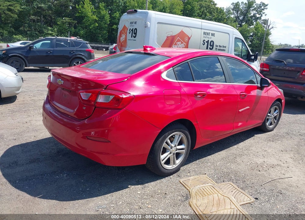 2016 CHEVROLET CRUZE LT AUTO VIN: 1G1BE5SMXG7272217