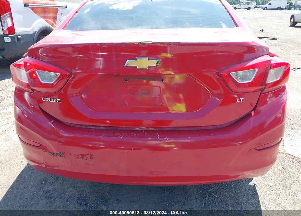 2016 CHEVROLET CRUZE LT AUTO VIN: 1G1BE5SMXG7272217