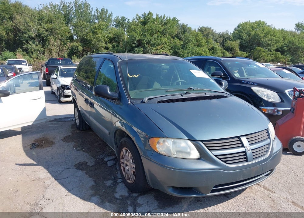 2005 DODGE GRAND CARAVAN SE VIN: 1D4GP24R85B206101