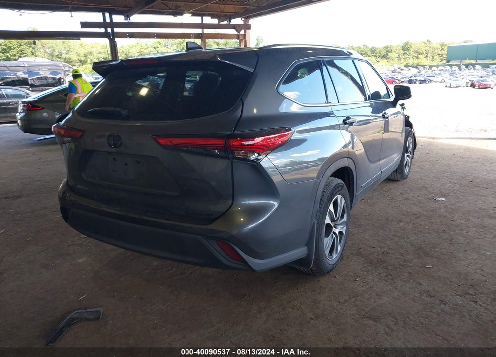 2021 TOYOTA HIGHLANDER XLE VIN: 5TDGZRBH0MS135350