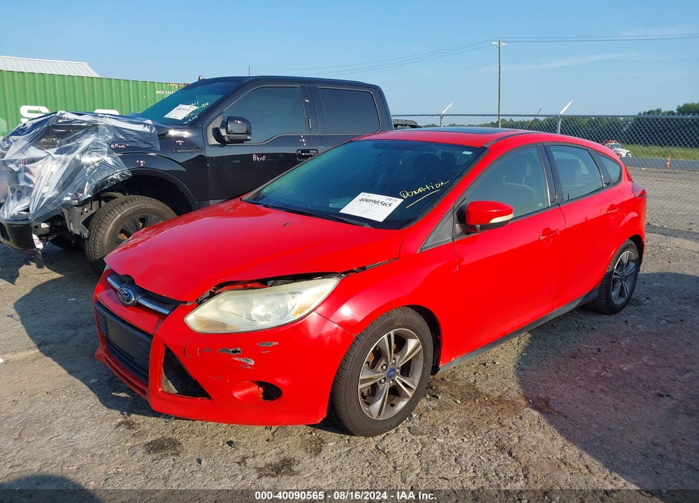 2014 FORD FOCUS SE VIN: 1FADP3K24EL309320