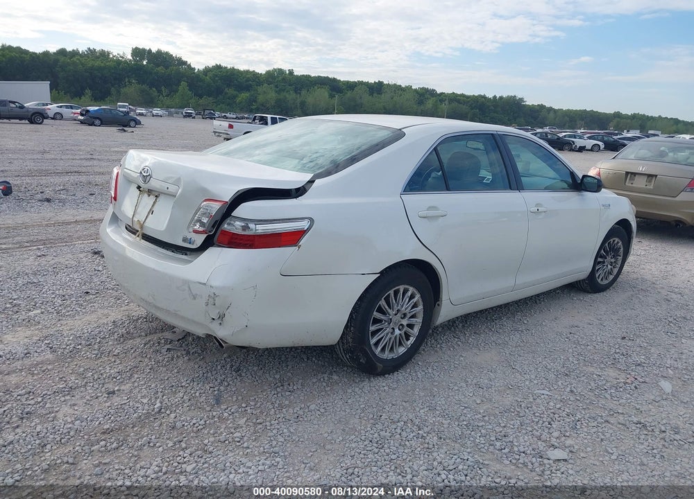 2007 TOYOTA CAMRY HYBRID VIN: 4T1BB46K07U015373