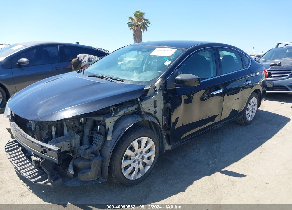 2019 NISSAN SENTRA S VIN: 3N1AB7AP0KY377569