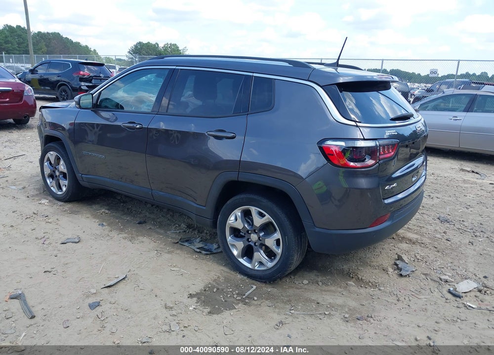 2021 JEEP COMPASS LIMITED 4X4 VIN: 3C4NJDCB3MT572650