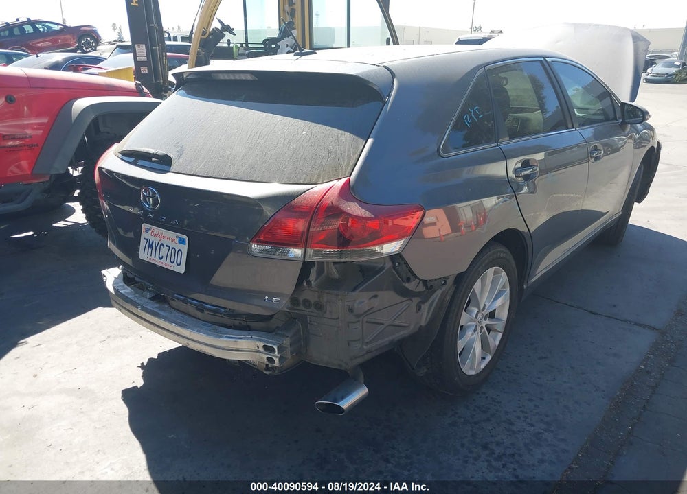 2015 TOYOTA VENZA LE VIN: 4T3ZA3BB8FU097117
