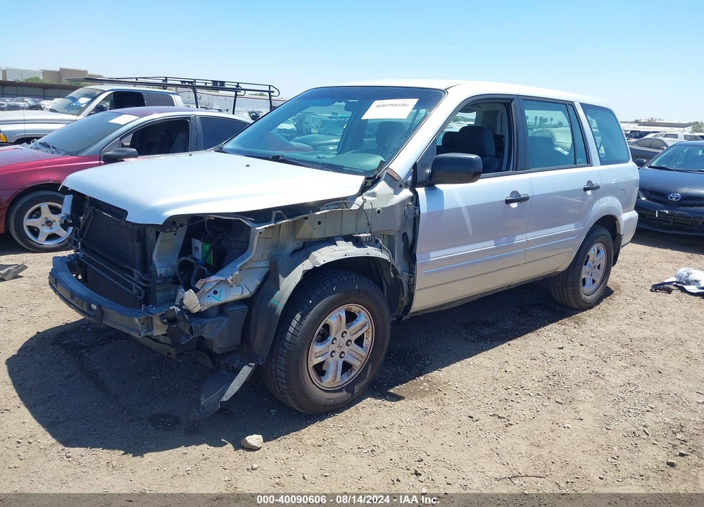2006 HONDA PILOT LX VIN: 5FNYF28116B048739