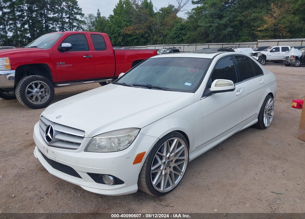 2009 MERCEDES-BENZ C 300 LUXURY/SPORT VIN: WDDGF54X99R072251