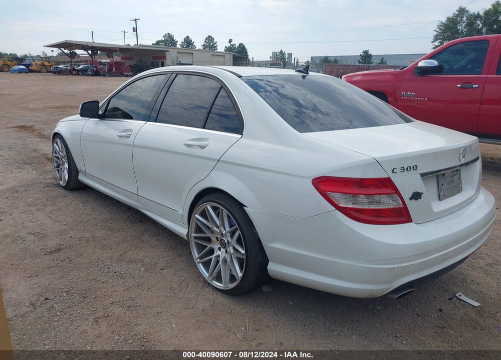 2009 MERCEDES-BENZ C 300 LUXURY/SPORT VIN: WDDGF54X99R072251
