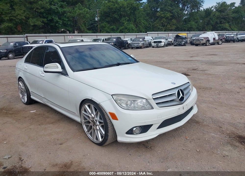 2009 MERCEDES-BENZ C 300 LUXURY/SPORT VIN: WDDGF54X99R072251