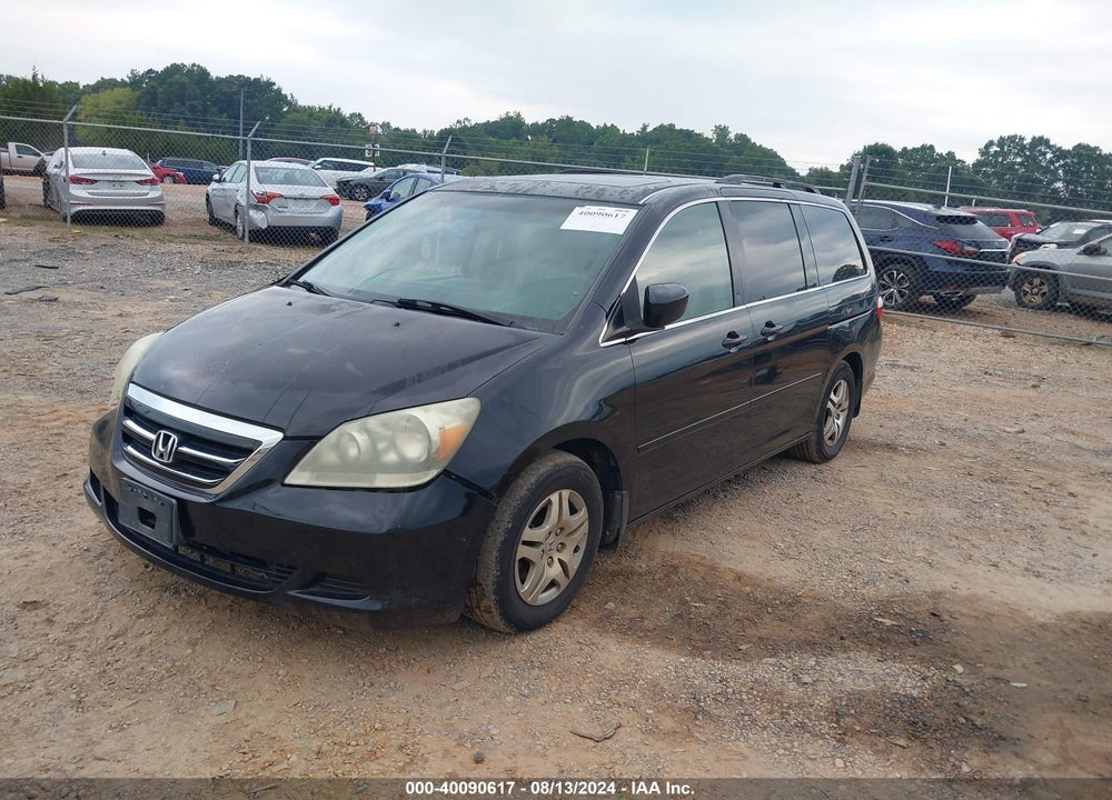 2005 HONDA ODYSSEY EX-L VIN: 5FNRL38635B071064