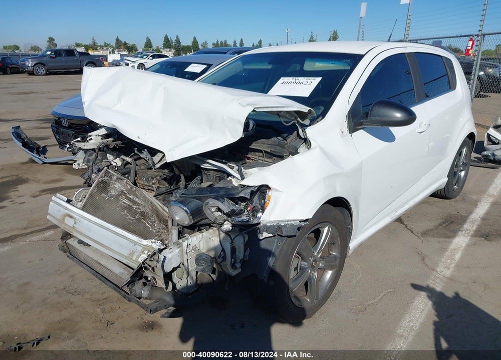 2013 CHEVROLET SONIC RS AUTO VIN: 1G1JG6SB3D4210214