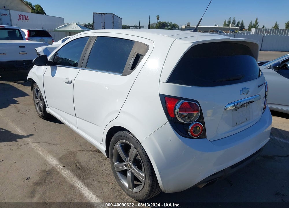 2013 CHEVROLET SONIC RS AUTO VIN: 1G1JG6SB3D4210214