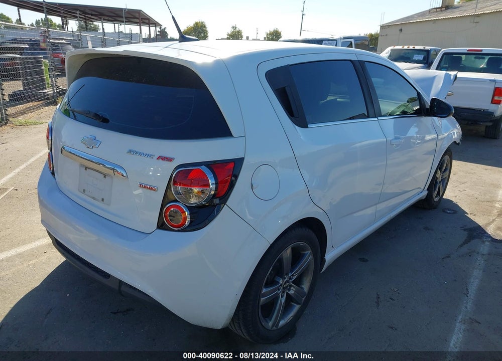 2013 CHEVROLET SONIC RS AUTO VIN: 1G1JG6SB3D4210214