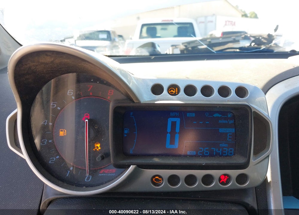 2013 CHEVROLET SONIC RS AUTO VIN: 1G1JG6SB3D4210214
